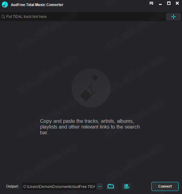 AudFree Tidal Music Converter破解版