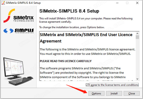 电路仿真设计软件-SIMetrix SIMPLIS破解版 v8.40下载(附注册机及许可证文件)