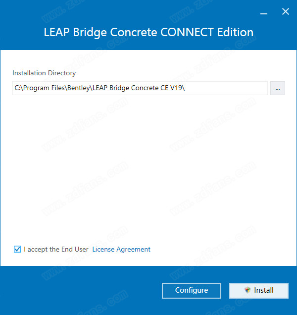 Bentley LEAP Bridge Concrete CONNECT Edition破解版 v19.00下载