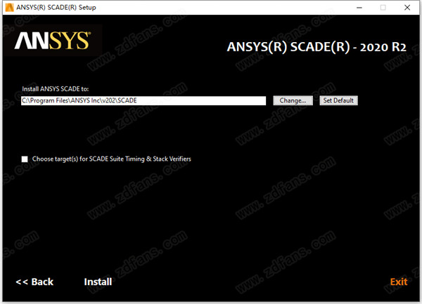 ANSYS SCADE 2020 R2中文破解版下载(附破解补丁)