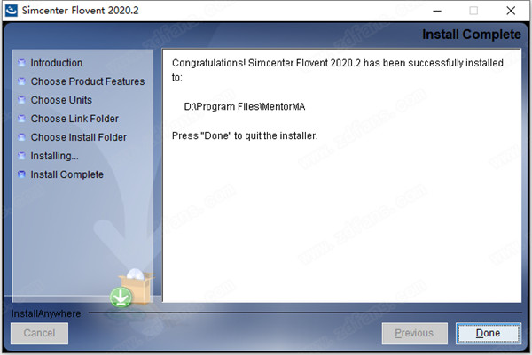 Siemens Simcenter FloVENT 2020.2破解版 64位下载(附破解补丁)