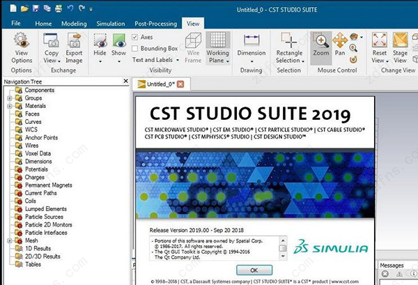 CST Studio Suite 2019