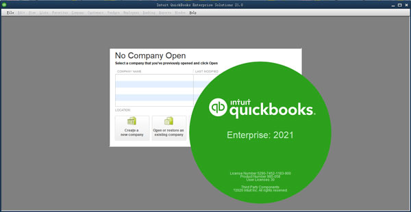 QuickBooks 2021破解版-财务管理软件下载 v21.0R4(附破解补丁和序列号)