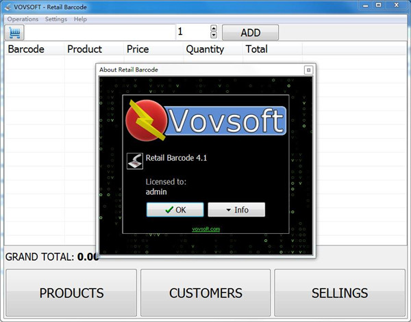 VovSoft Retail Barcode