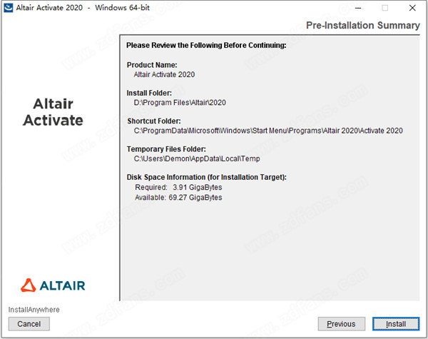 Activate 2020破解版-Altair Activate 2020中文破解版 64位下载(附破解补丁)