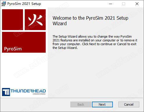 PyroSim 2021破解版-PyroSim 2021火灾模拟软件下载(附安装教程)