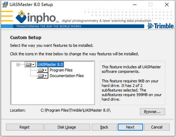 Trimble Inpho UASMaster 8破解版 v8.0.1.51440下载(附破解补丁)