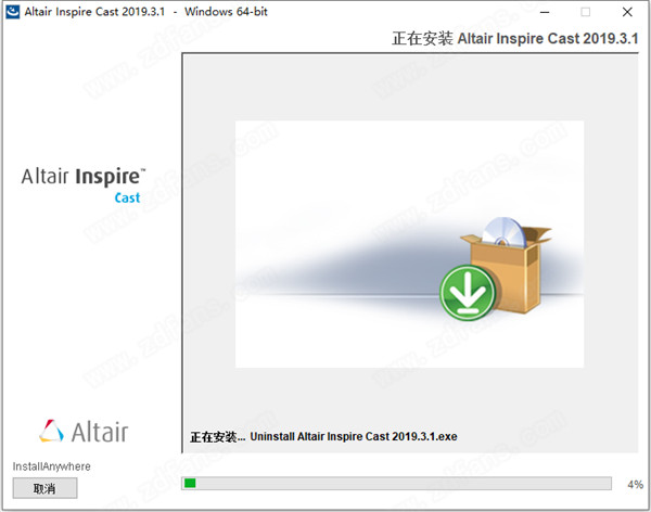 Altair Inspire Cast 2019.3.1中文破解版 64位下载(附破解补丁)