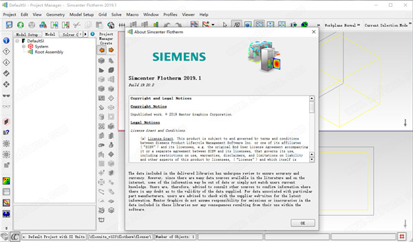 Siemens Simcenter FloTHERM Suite 2019.1破解版 64位下载(附许可证文件及破解补丁)
