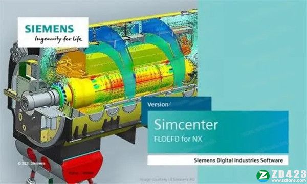 Siemens Simcenter FloEFD 2022破解版-Siemens Simcenter FloEFD中文激活版下载 v5572 for(附破解补丁+安装教程)