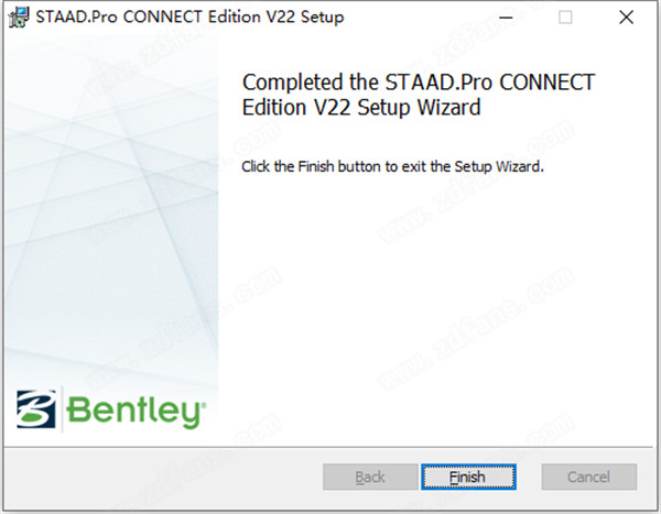 Bentley STAAD.Pro CONNECT Edition破解版 v22.00.00.15下载(附注册机)