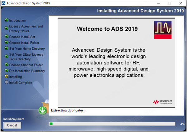 ADS 2019破解版下载-Advanced Design System 2019中文破解版 64位下载(附破解补丁及许可证)