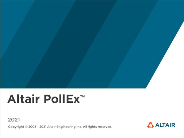 Altair PollEx 2021破解版-Altair PollEx 2021中文版下载(附安装教程)