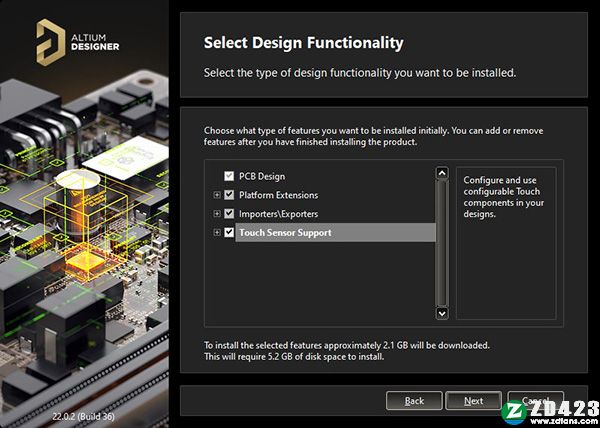 Altium Designer 22中文破解版-Altium Designer 22最新免费版下载(附破解补丁)