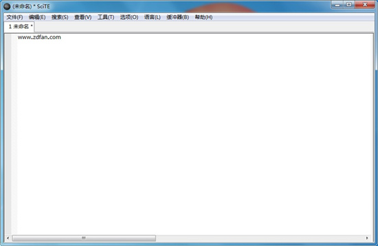scite编辑器
