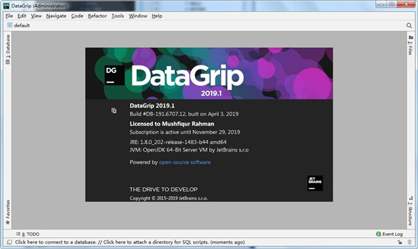 DataGrip 2019破解版_JetBrains DataGrip 2019.1中文破解版下载