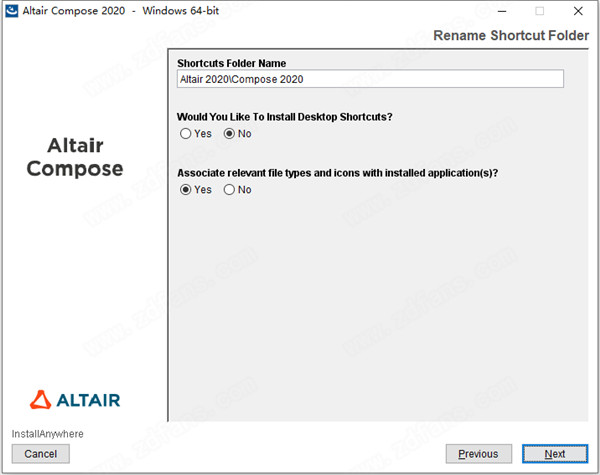 Altair Compose 2020破解版下载(附破解补丁)