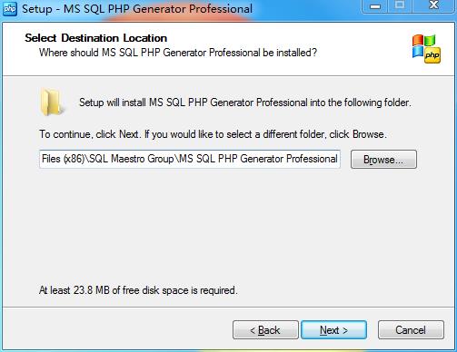 MS SQL PHP Generator破解版下载 v18.3.0.9(附破解补丁)