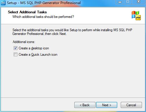 MS SQL PHP Generator破解版下载 v18.3.0.9(附破解补丁)