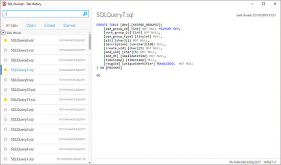 SQL Prompt 10免费版-SQL智能提示插件破解下载 v10.4(附注册机)