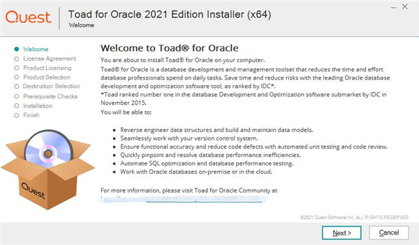 Toad for Oracle 2021破解版下载 v14.1.120.923(附注册码)