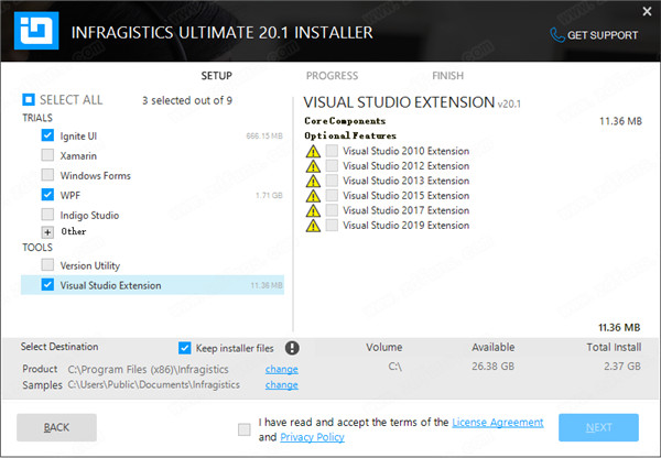 Infragistics Ultimate 2020.1破解版 下载(附注册机)