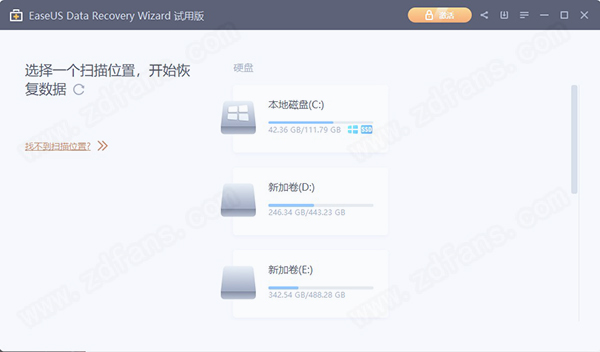 EaseUS Data Recovery Wizard 14中文破解版