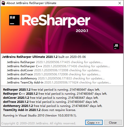 ReSharper Ultimate破解版下载 v2020.1(附安装教程)