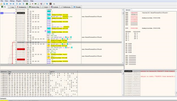 x64dbg程序调试工具绿色中文版(jun 13 2019)下载