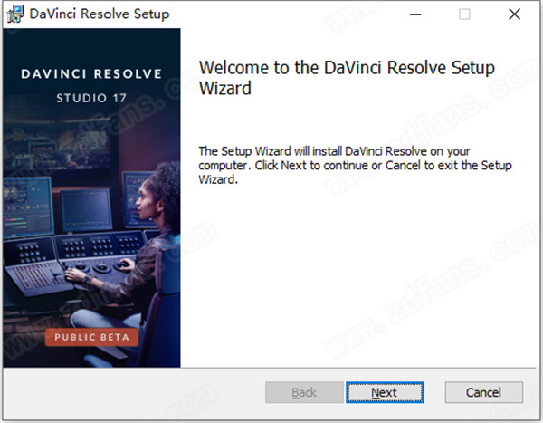 DaVinci Resolve Studio(达芬奇调色)17免费版下载 v17.0.0b4.0013(附安装教程)
