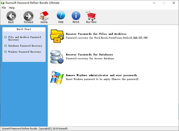 iSumsoft Password Refixer Bundle最新版