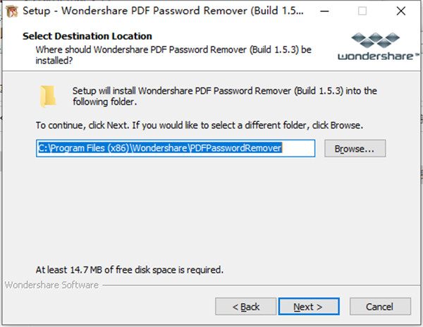 Wondershare PDF Password Remover破解版下载 v1.5.3(附破解补丁)