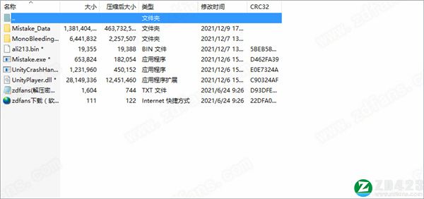 误解中文破解版-误解(Mistake)steam游戏免费版下载 v1.0