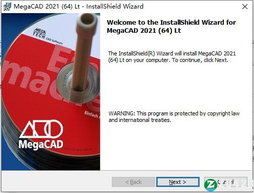 MegaCAD 2021中文破解版-Megatech MegaCAD Lt 2021最新免费版下载(附破解补丁)