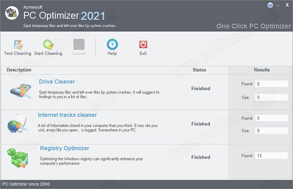 Asmwsoft PC Optimizer 2021中文破解版