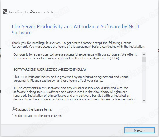 NCH FlexiServer中文破解版下载 v6.07(附破解补丁)