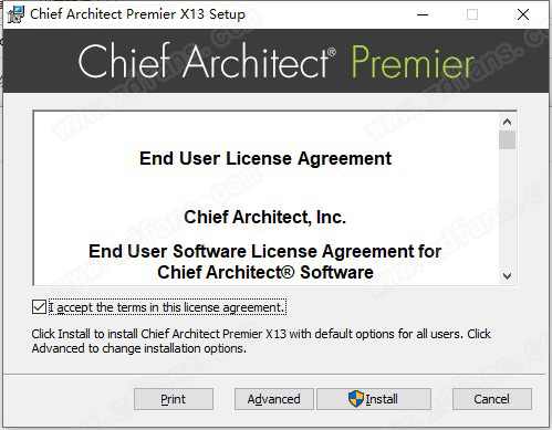 Chief Architect Premier X13中文破解版-Chief Architect Premier X13免费激活版下载 v23.1.0.38(附破解补丁)