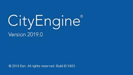 Esri CityEngine 2019破解版下载 v2019.0(附破解补丁和教程)