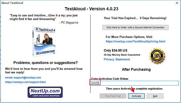 TextAloud中文版_NextUp TextAloud绿色中文版 v4.0.38下载