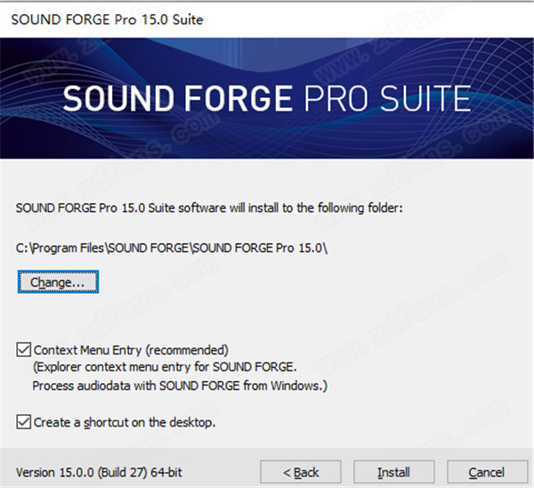 MAGIX Sound Forge Pro 15破解版 v15.0.0.27下载(附破解补丁)