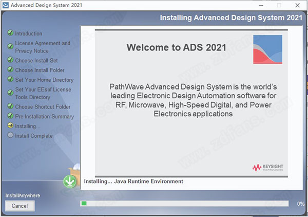 Keysight ADS 2021中文破解版-Advanced Design System 2021软件下载 64位(附破解补丁)