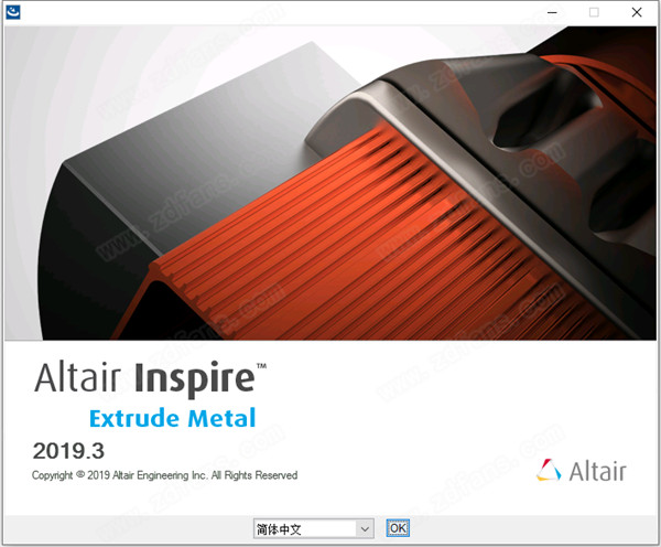 Altair Inspire Extrude Metal 2019.3中文破解版 64位下载(附破解补丁)