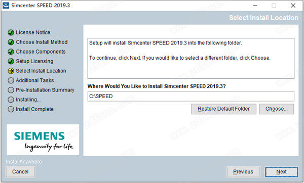 Simcenter SPEED 2019.3破解版 v14.06.012下载(附破解补丁及许可证文件)