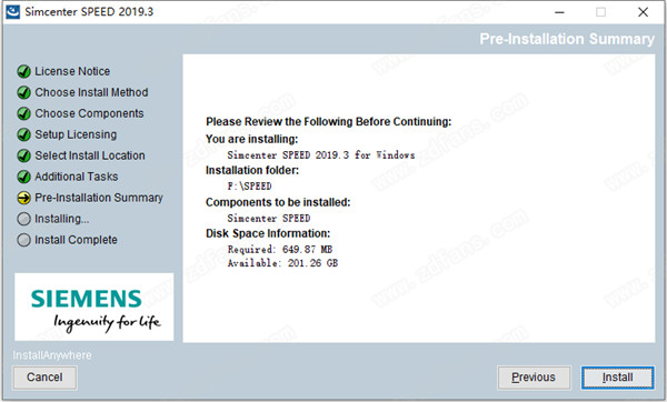 Simcenter SPEED 2019.3破解版 v14.06.012下载(附破解补丁及许可证文件)