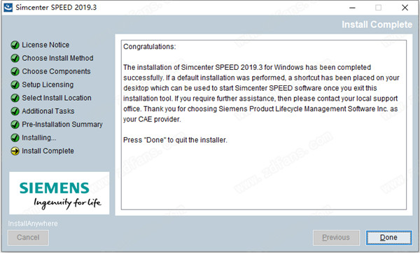 Simcenter SPEED 2019.3破解版 v14.06.012下载(附破解补丁及许可证文件)
