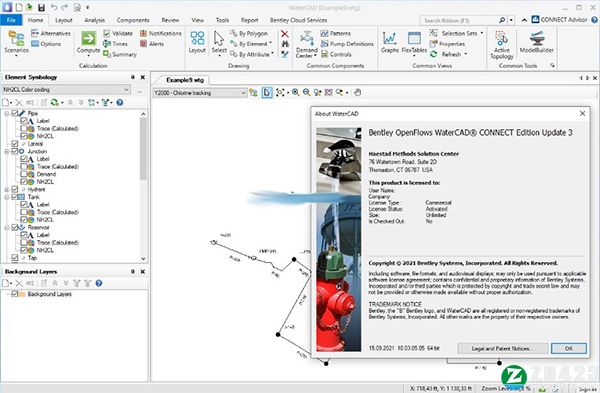 OpenFlows WaterCAD