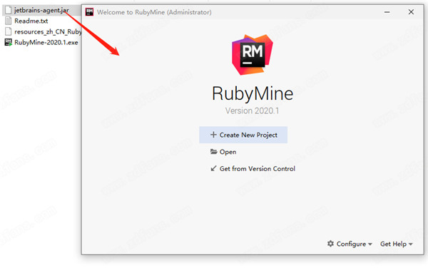 JetBrains RubyMine 2020.1中文破解版下载(附汉化、破解补丁)