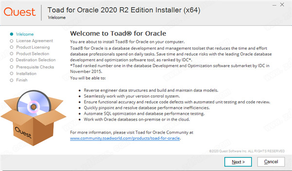 Toad for Oracle 2020 Edition破解版 v14.0.75.662下载(附注册码)