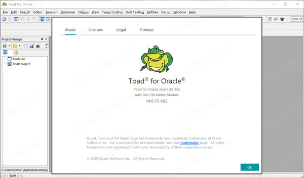 Toad for Oracle 2020 Edition破解版 v14.0.75.662下载(附注册码)