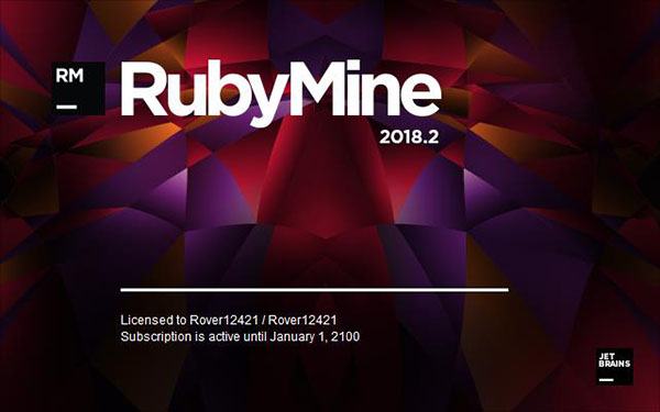 RubyMine破解版下载 v2018.2.2(附注册码+破解补丁)